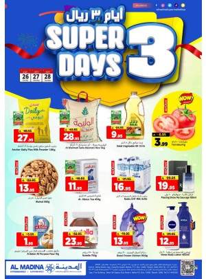 Super 3 Days Deals