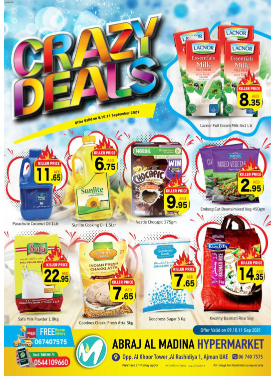 Crazy Deals - ِAbraj Al Madina, Ajman