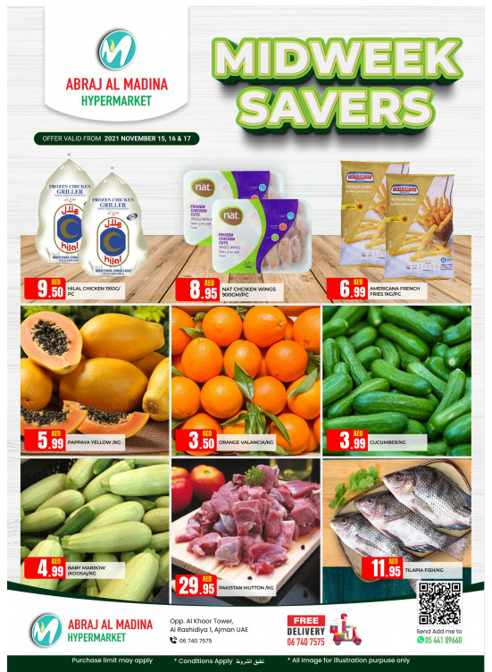 Midweek Savers - ِAbraj Al Madina, Ajman