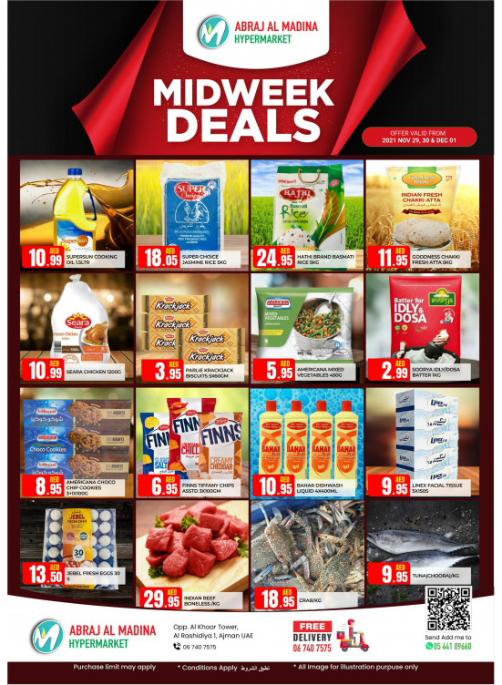 Midweek Deals - ِAbraj Al Madina, Ajman