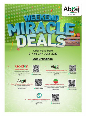 Weekend Deals - ِAbraj Al Madina, Ajman