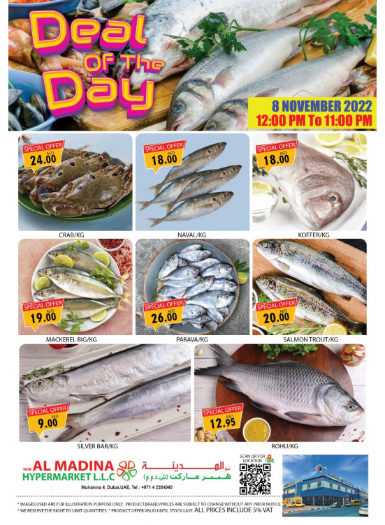 Today Deals Muhaisnah 4, Dubai from Al Madina Hypermarket until 8th