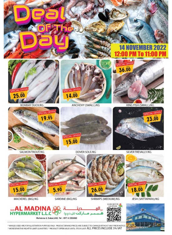 Deal Of The Day Muhaisnah 4, Dubai from Al Madina Hypermarket until