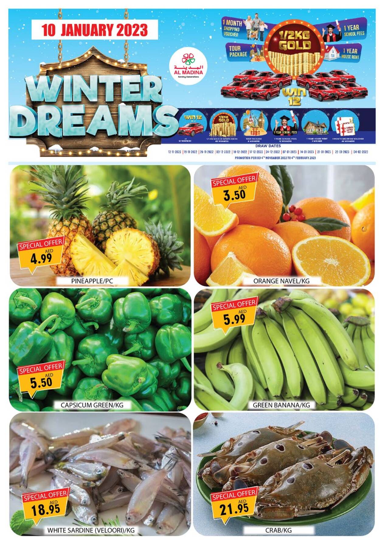 Deal Of The Day Muhaisnah 4, Dubai from Al Madina Hypermarket until