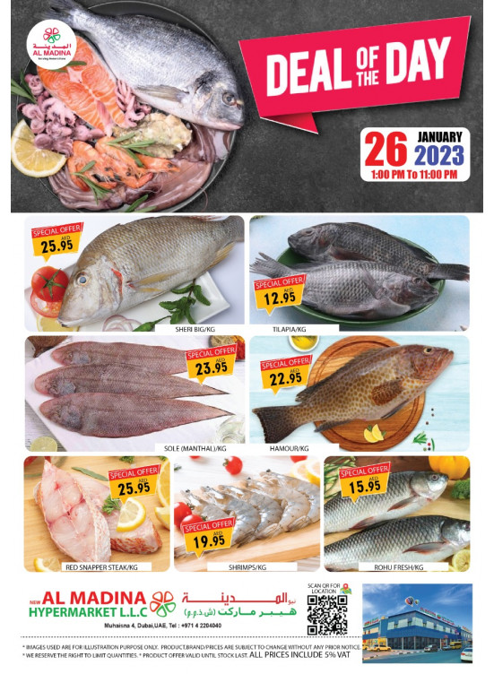 Deal Of The Day Muhaisnah 4, Dubai from Al Madina Hypermarket until