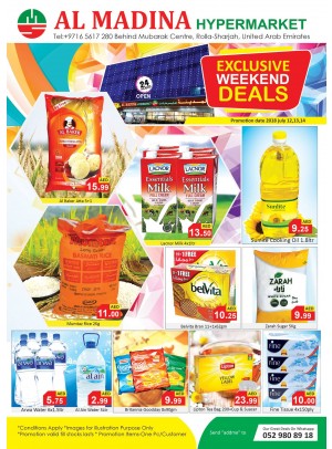 Exclusive Weekend Deals - Rolla, Sharjah