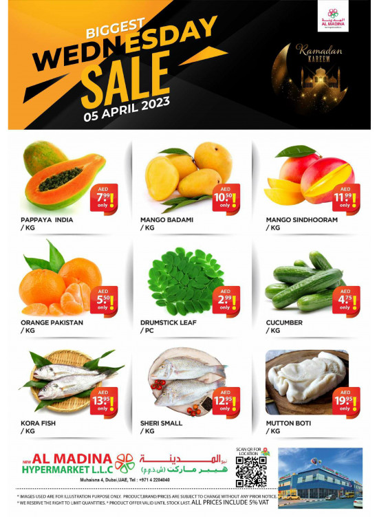 Biggest Wednesday Sale Muhaisnah 4, Dubai from Al Madina Hypermarket