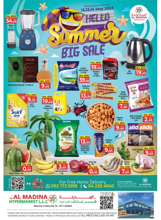 Weekend Deals Muhaisnah 4, Dubai from Al Madina Hypermarket until