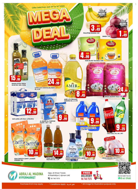 Weekend Deals - ِAbraj Al Madina, Ajman