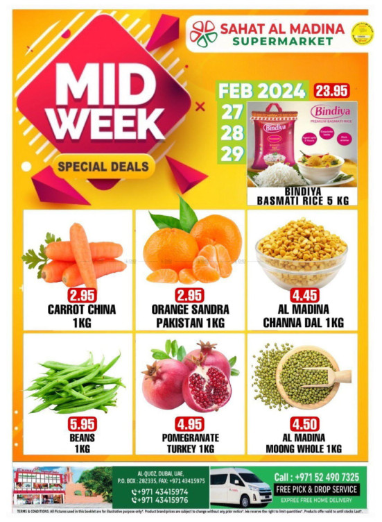Midweek Deals - Sahat Al Madina, Dubai