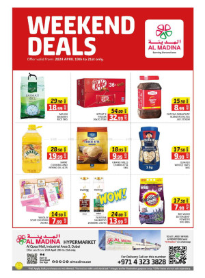 Weekend Deals - Al Quoz, Dubai