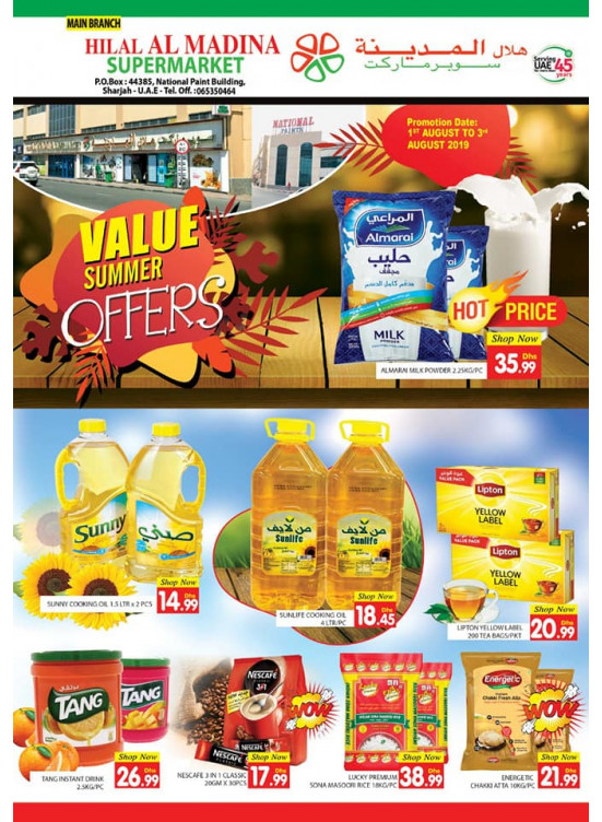 Value Summer Offers - National Paints