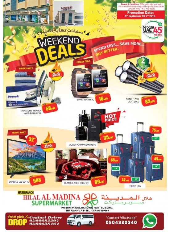 Weekend Deals - National Paints