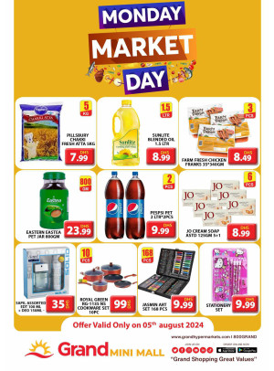 Monday Market Day - Grand Mini Mall