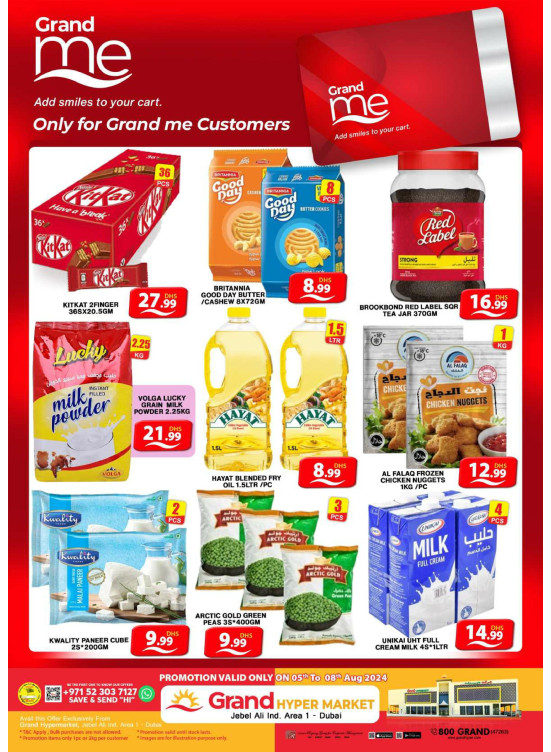 Grand Me Deals - Grand Hypermarket Jebel Ali