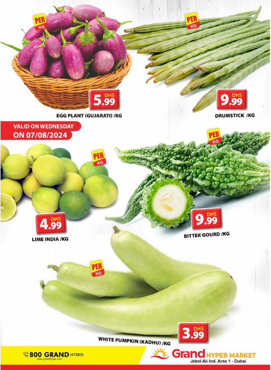 Veggie Wednesday - Grand Hypermarket Jebel Ali