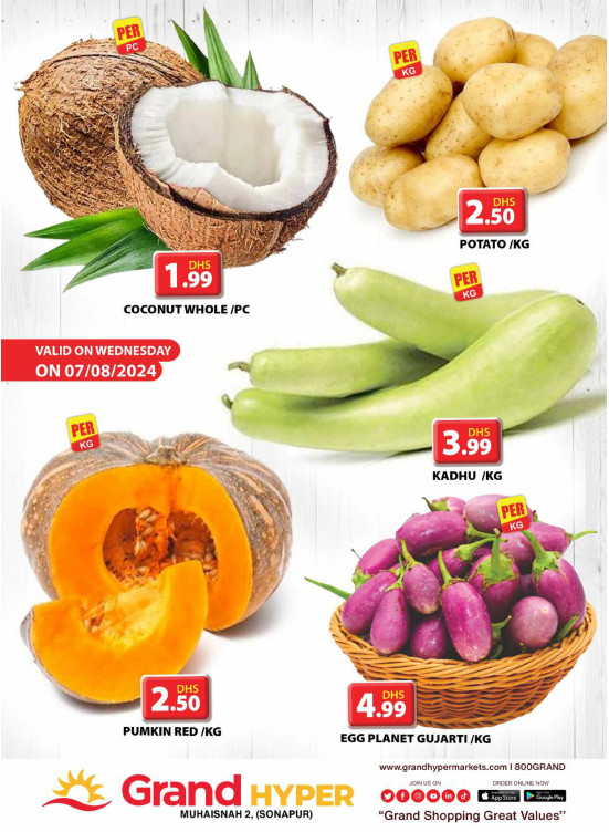 Veggie Wednesday - Grand Hyper Muhaisnah