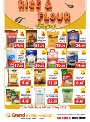 Rice Festival - Grand Hypermarket Jebel Ali