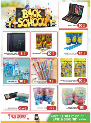 Back to school - Grand Hypermarket Jebel Ali
