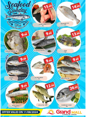 Seafood Sunday - Grand Mall Sharjah