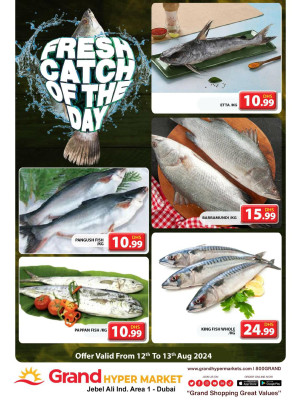 Catch of The Day - Grand Hypermarket Jebel Ali