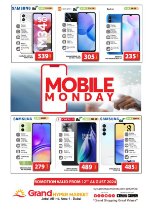 Mobile Monday - Grand Hypermarket Jebel Ali