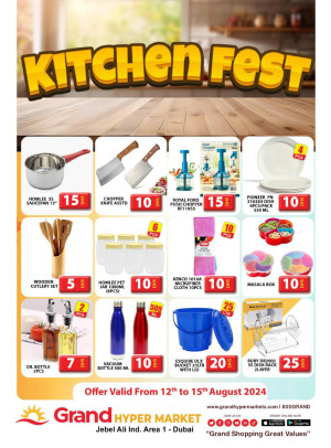 Kitchen Fest - Grand Hypermarket Jebel Ali