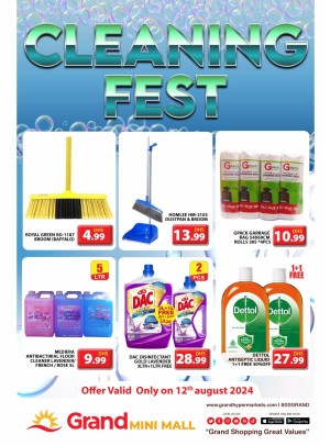 Cleaning Fest - Grand Mini Mall