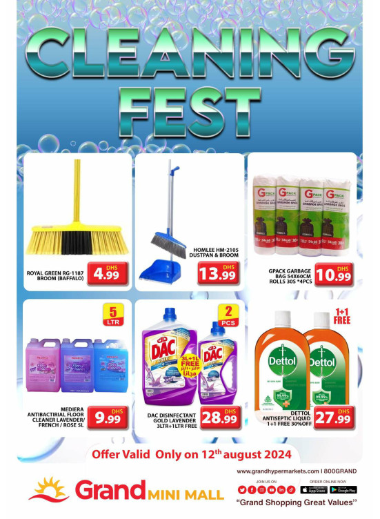 Cleaning Fest - Grand Mini Mall