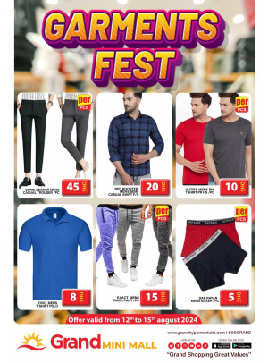 Garments Fest - Grand Mini Mall