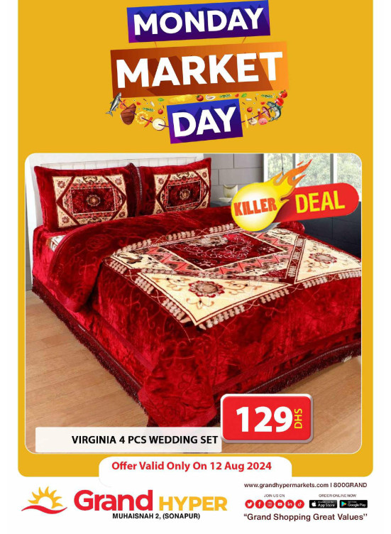 Monday Market Day - Grand Hyper Muhaisnah