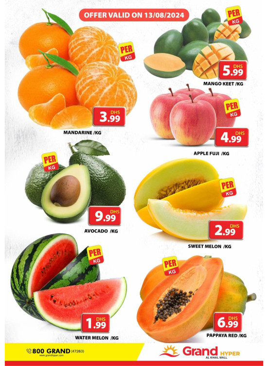 Fruitilicious Tuesday - Grand Hyper Al Khail Mall