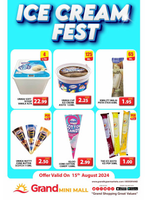 Ice Cream Fest - Grand Mini Mall
