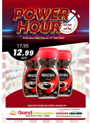 Power Hour - Grand Hypermarket Jebel Ali