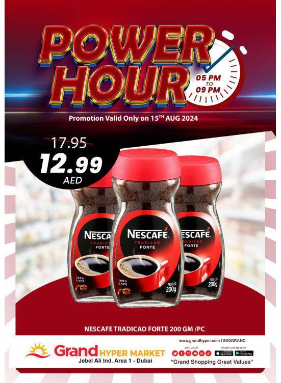 Power Hour - Grand Hypermarket Jebel Ali