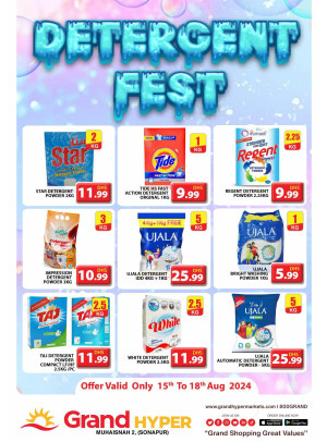 Detergent Fest - Grand Hyper Muhaisnah