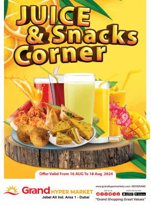 Juice & Snacks Corner - Grand Hypermarket Jebel Ali