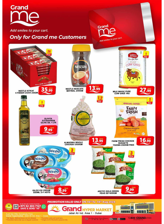 Grand Me Deals - Grand Hypermarket Jebel Ali