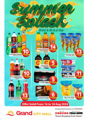 Summer Splash - Grand City Mall