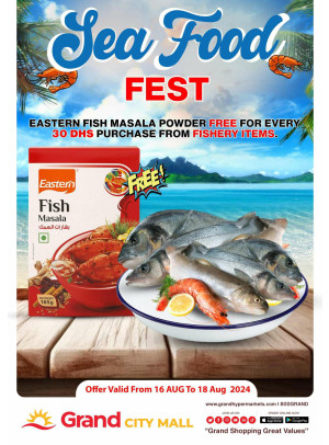 Seafood Fest - Grand City Mall