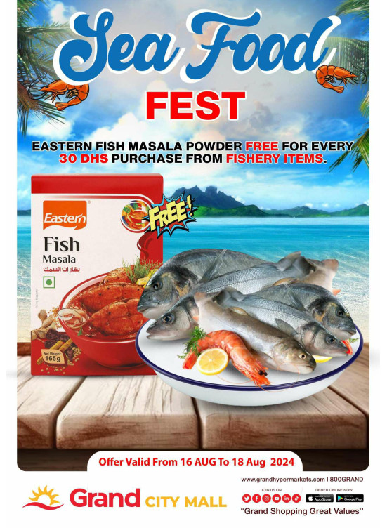 Seafood Fest - Grand City Mall