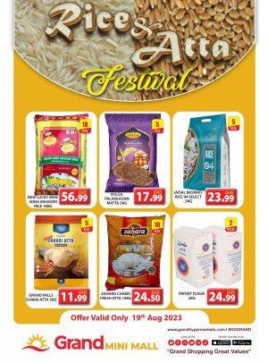 Rice & Atta Festival - Grand Mini Mall