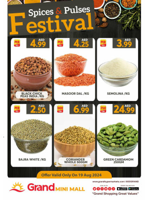 Spices & Pulses Festival - Grand Mini Mall