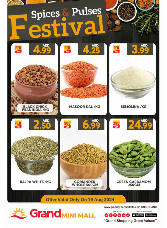 Spices & Pulses Festival - Grand Mini Mall