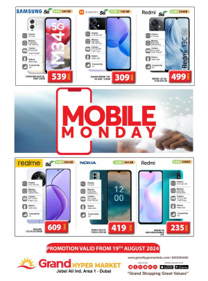 Mobile Monday - Grand Hypermarket Jebel Ali