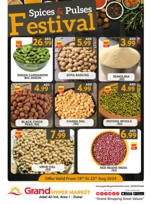 Spices & Pulses Festival - Grand Hypermarket Jebel Ali