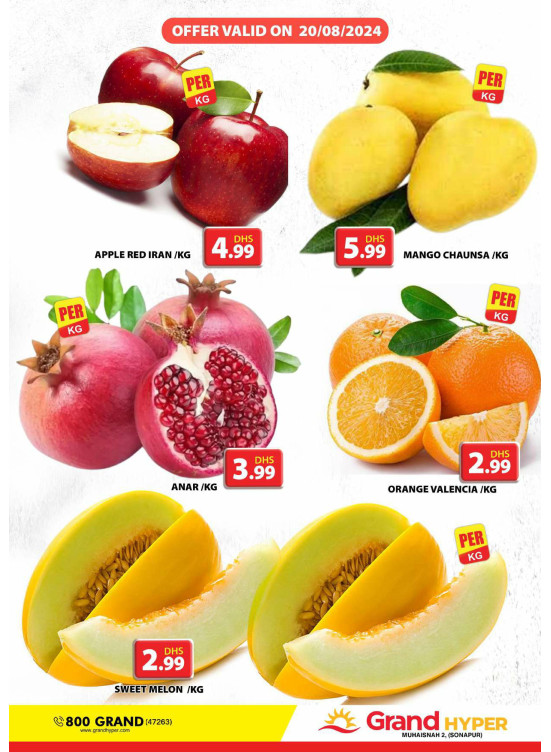 Fruitilicious Tuesday - Grand Hyper Muhaisnah