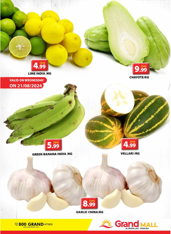 Veggie Wednesday - Grand Mall Sharjah