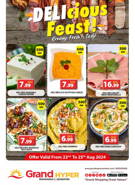 Delicious Feast - Grand Hyper Muhaisnah