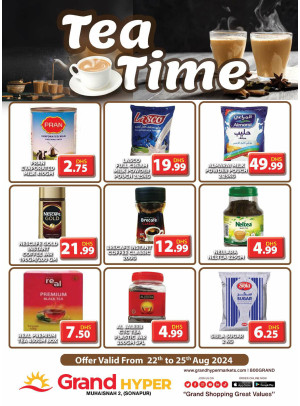 Tea Time - Grand Hyper Muhaisnah